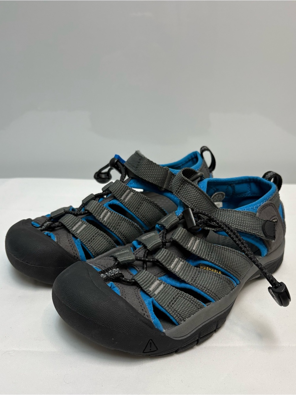 Keen Kids Newport H2 Sandals Hybrid Brilliant Blue Magnet Grey Boys 2 Water